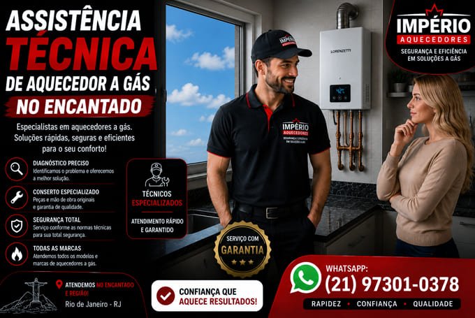 Assistência técnica de aquecedor no Encantado RJ