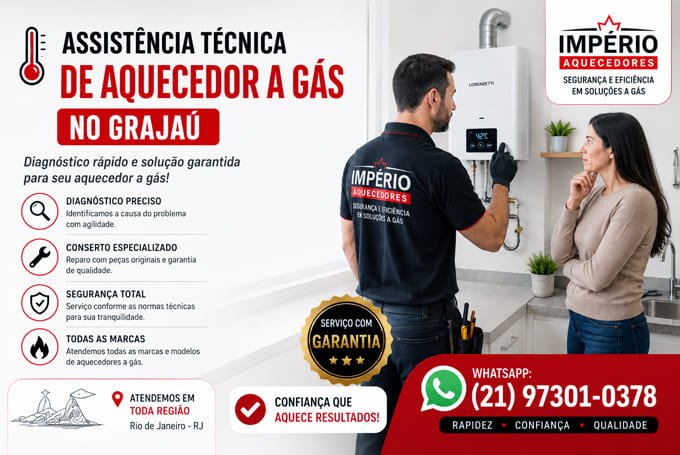 Assistência técnica de aquecedor no Grajaú RJ