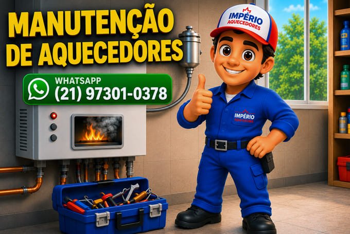 Manutenção em aquecedores a gás no Rio de Janeiro