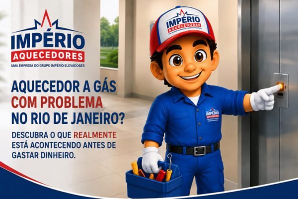Aquecedor a gás com problema no Rio de Janeiro