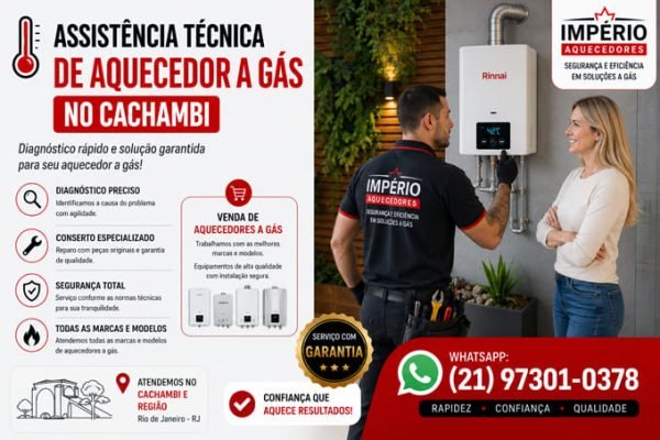 Assistência técnica de aquecedor no Cachambi RJ