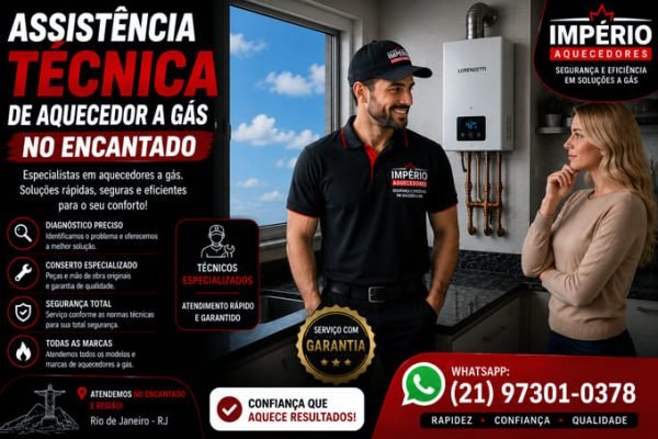 Assistência técnica de aquecedor no Encantado RJ