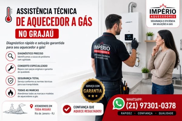 Assistência técnica de aquecedor no Grajaú RJ