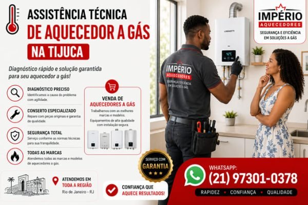 Assistência técnica de aquecedor na Tijuca RJ